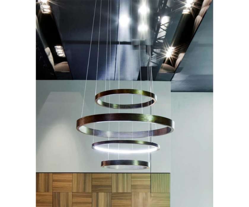 High End Light Ring Pendant Lamp by Henge Casa Design Group