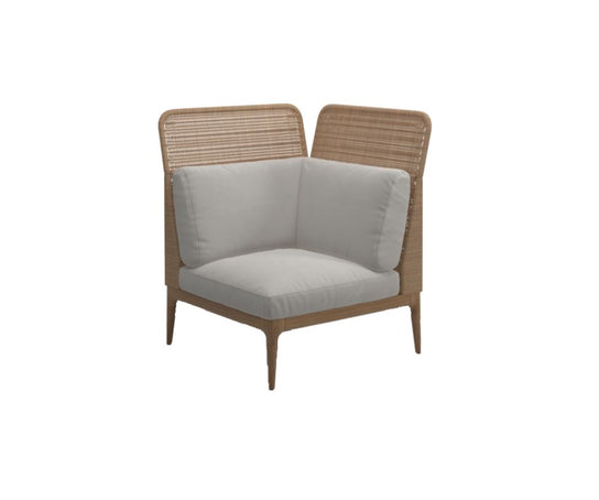 High End Lima Right High Back Corner / End Unit by Gloster Casa Design Group
