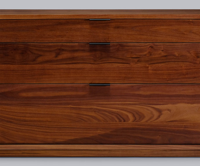 Lineground 3-Drawer Horizontal Bureau Skram