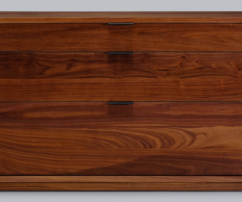 Lineground 3-Drawer Horizontal Bureau Skram
