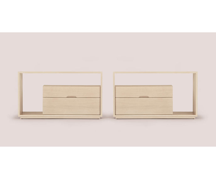 Lineground Side Table/Nightstand #1 Skram