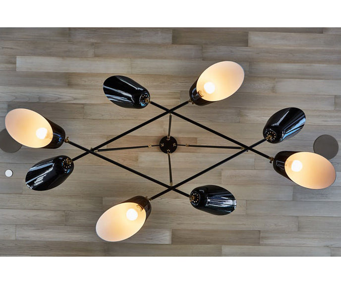 Zia Priven Axis Diamond Chandelier Shades
