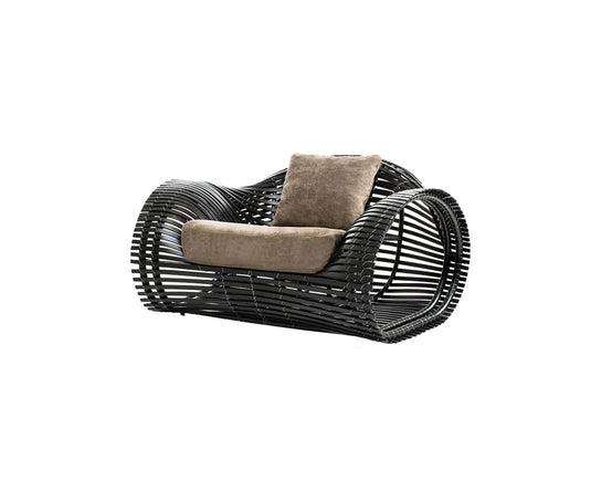 High end Lolah Easy Armchair by Kenneth Cobonpue Casa Design
