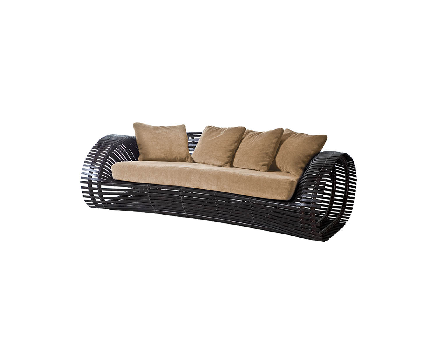 High end Lolah Loveseat by Kenneth Cobonpue Casa Design