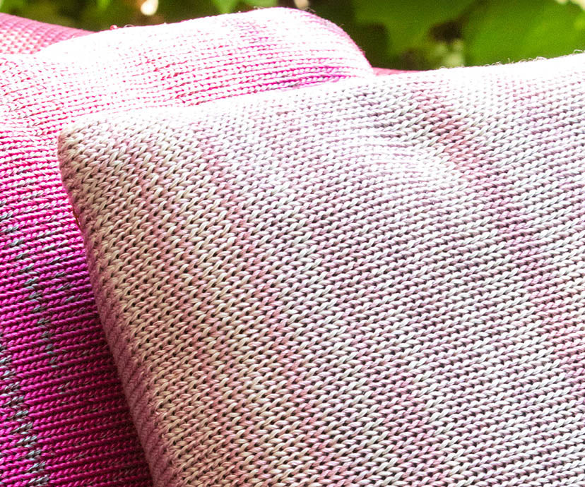 Modern and Comfortable Maglia Rasata Outdoor Cushions by Paola Lenti Casa Design Group