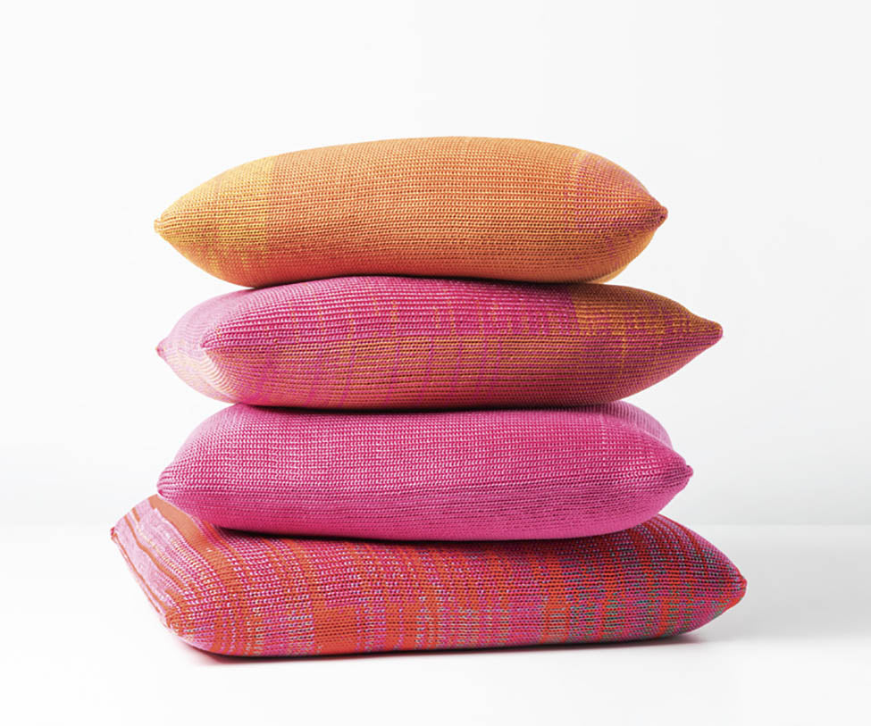 Modern and Comfortable Maglia Rasata Outdoor Cushions by Paola Lenti Casa Design Group