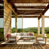 Bohemian Teak Frame Mambo Outdoor Lounge Furniture Set by Royal Botania Casa Design Group