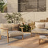 Comfort and Elegant Mambo Outdoor Lounge Sectional Sofa by Royal Botania Casa Design Group