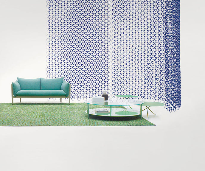Stylish Mandala Outdoor Backdrops by Paola Lenti with Customizable Geometric Design Casa Design Group