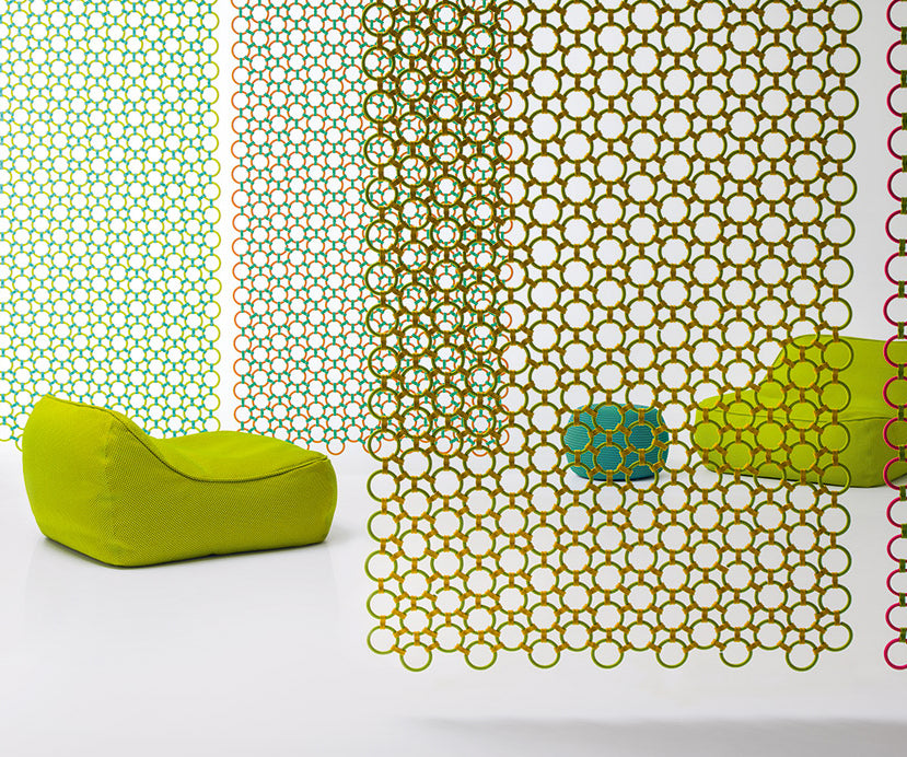 Stylish Mandala Outdoor Backdrops by Paola Lenti with Customizable Geometric Design Casa Design Group
