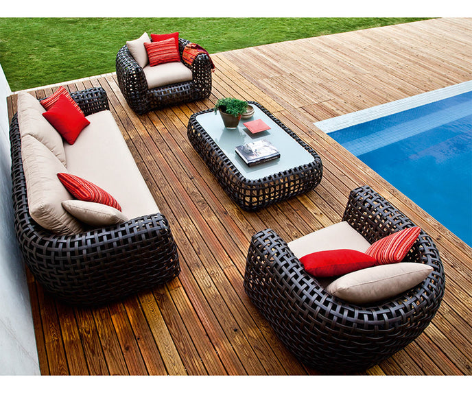 High end Matilda Loveseat by Kenneth Cobonpue Casa Design