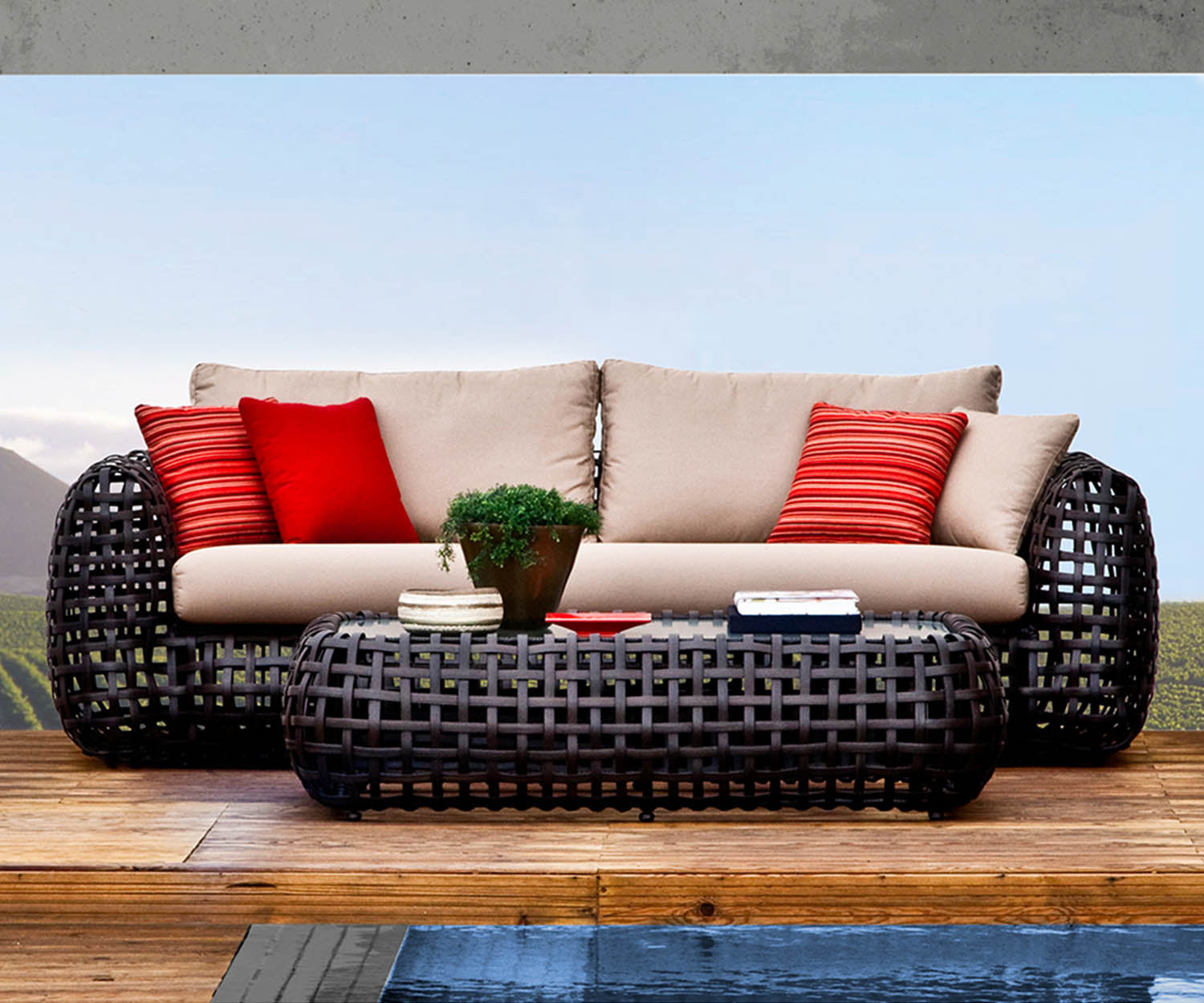 High end Matilda Sofa by Kenneth Cobonpue Casa Design