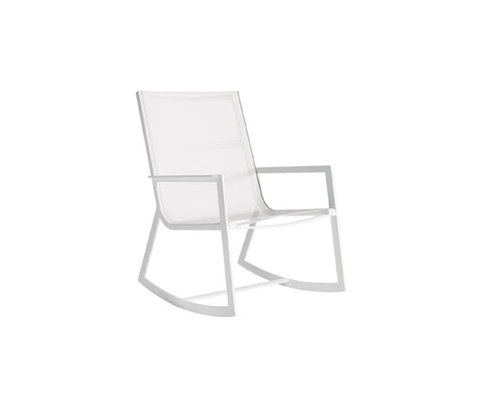 High end Flat Textil Rocking Chair by Gandia Blasco Casa Design