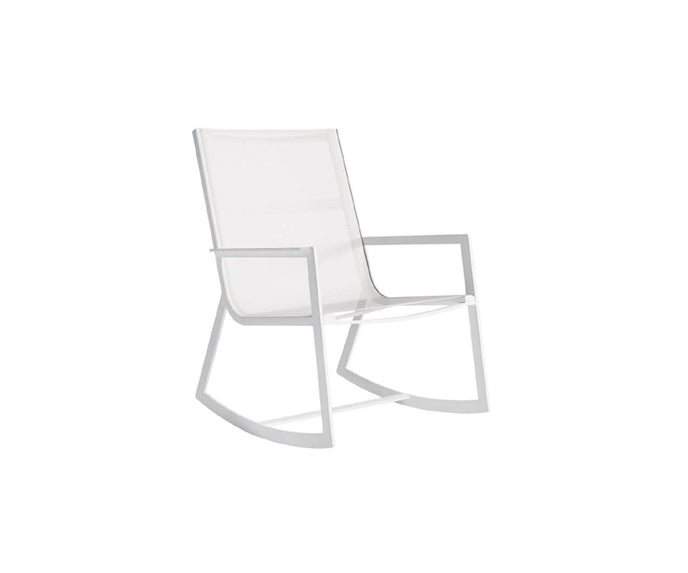 High end Flat Textil Rocking Chair by Gandia Blasco Casa Design