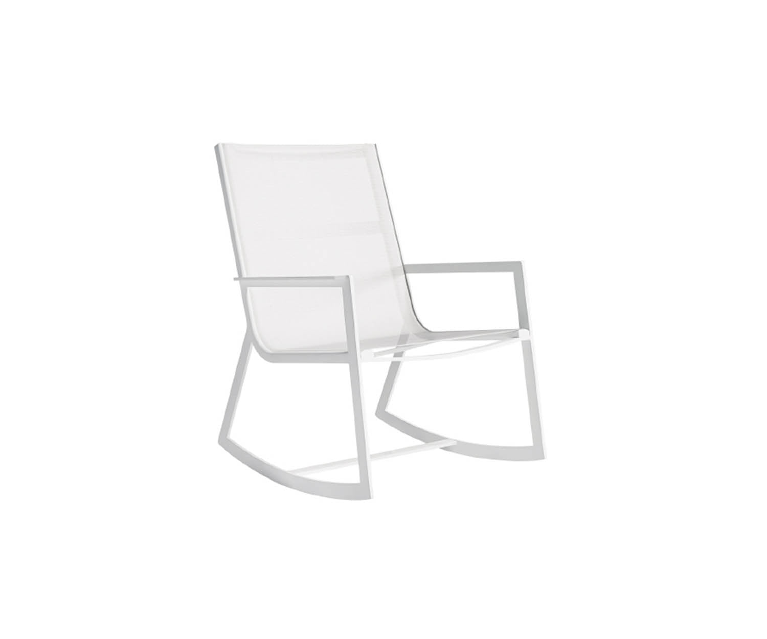 High end Flat Textil Rocking Chair by Gandia Blasco Casa Design