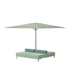 Meteo Daybed Base Parasol I Kettal 