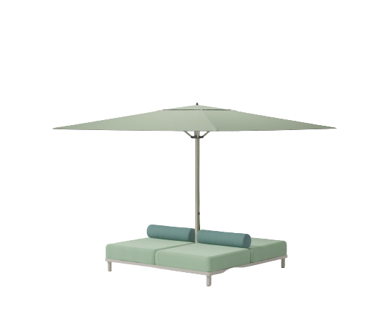 Meteo Daybed Base Parasol I Kettal 