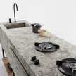 High end Outdoor Base Kitchen Double Configuration by Kettal Casa Design