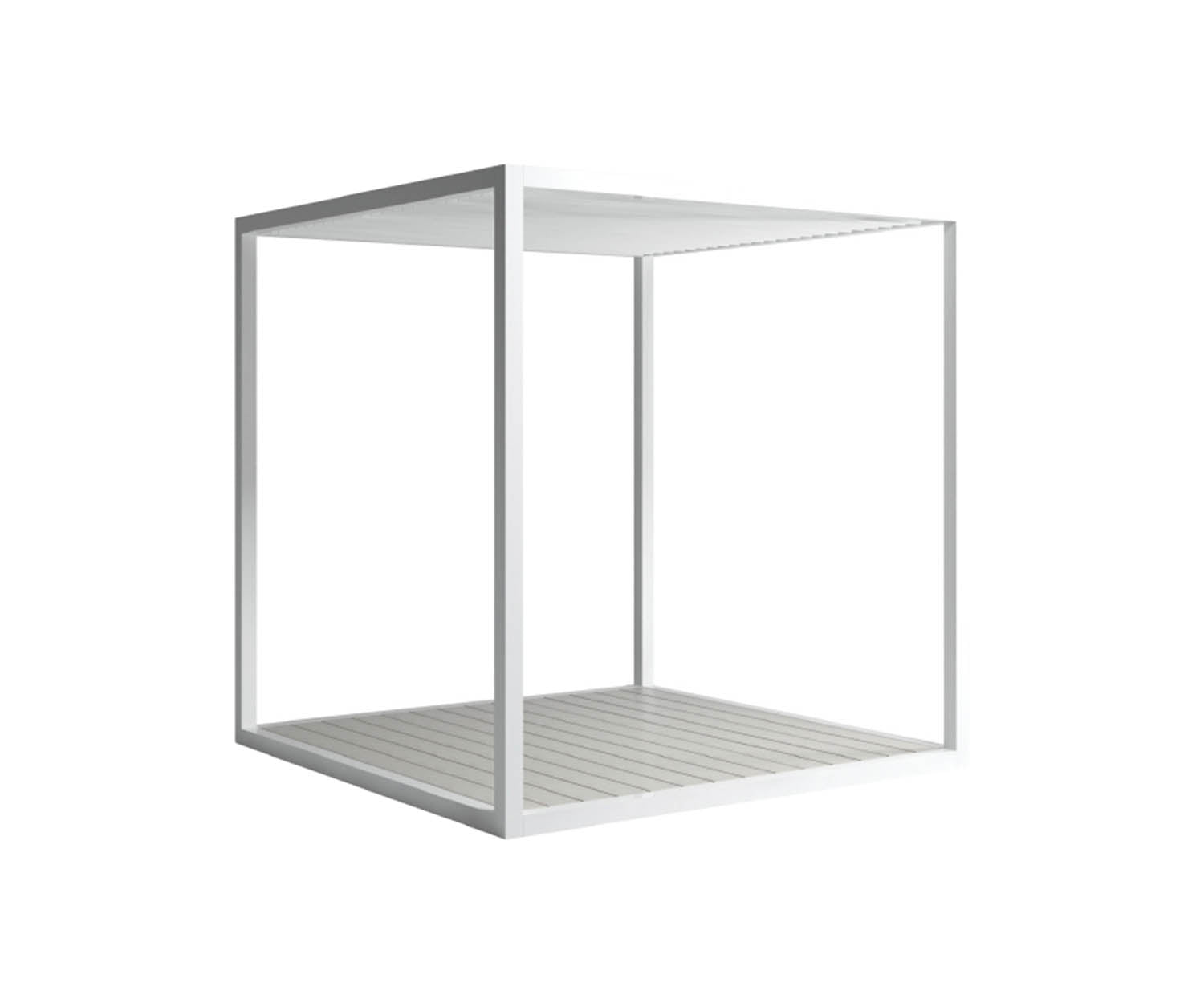 High end Floor Pergola Mobile Blades Roof Pavilion by Gandia Blasco Casa Design