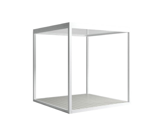 High end Floor Pergola Light Roof Pavilion by Gandia Blasco Casa Design