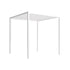 High end Pergola Fixed Canvas Roof Pavilion by Gandia Blasco Casa Design