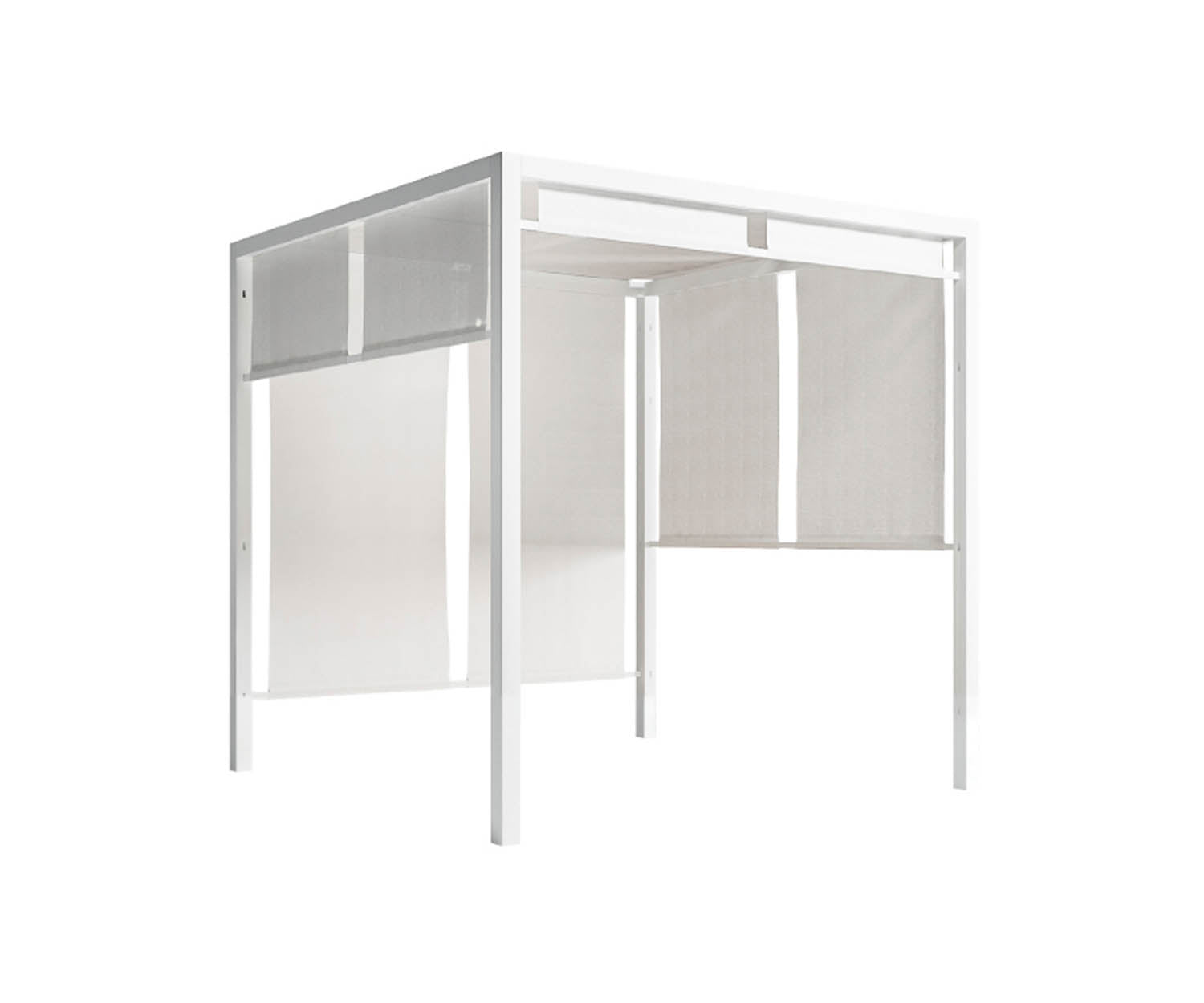 High end Pergola Mobile Canvas Roof Pavilion by Gandia Blasco Casa Design