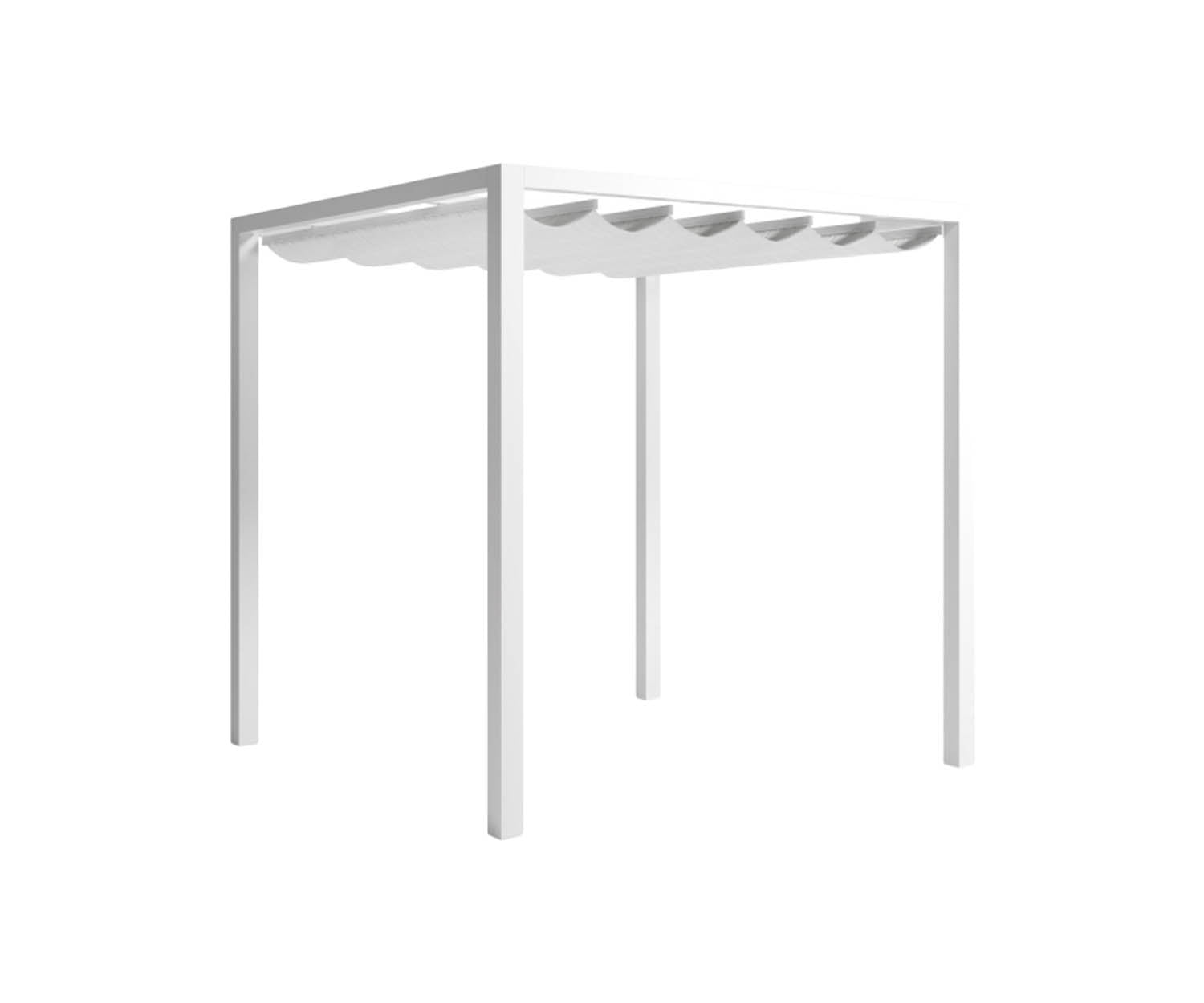 High end Pergola Folding Roof Pavilion by Gandia Blasco Casa Design
