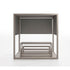 High end Floor Pergola Fixed Canvas Roof Pavilion by Gandia Blasco Casa Design