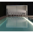 High end Pergola Fixed Canvas Roof Pavilion by Gandia Blasco Casa Design