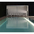 High end Pergola Fixed Canvas Roof Pavilion by Gandia Blasco Casa Design