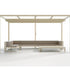 High end Pergola Folding Roof Pavilion by Gandia Blasco Casa Design