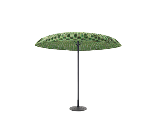 Unique Mogambo Outdoor Parasol by Paola Lenti with Stainless Steel Frame Casa Design Group