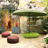 Unique Mogambo Outdoor Parasol by Paola Lenti with Stainless Steel Frame Casa Design Group