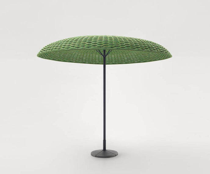 Unique Mogambo Outdoor Parasol by Paola Lenti with Stainless Steel Frame Casa Design Group