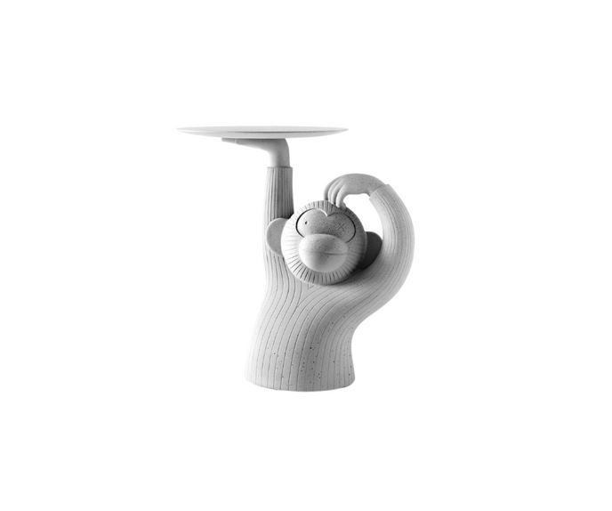 High end Monkey White Side Table by BD Barcelona Casa Design