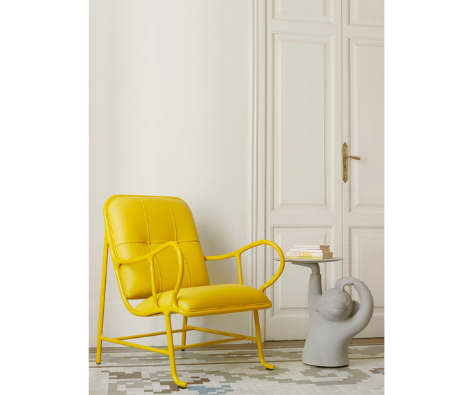 High end Monkey White Side Table by BD Barcelona Casa Design