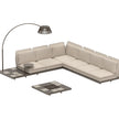 Stylish and Durable Mozaix Outdoor Aluminium Lounge Set by Royal Botania Casa Design Group