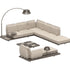 Stylish and Durable Mozaix Outdoor Aluminium Lounge Set by Royal Botania Casa Design Group