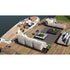 Stylish and Durable Mozaix Outdoor Aluminium Lounge Set by Royal Botania Casa Design Group