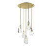 High end Muse Round Chandelier by Zia Priven Casa Design