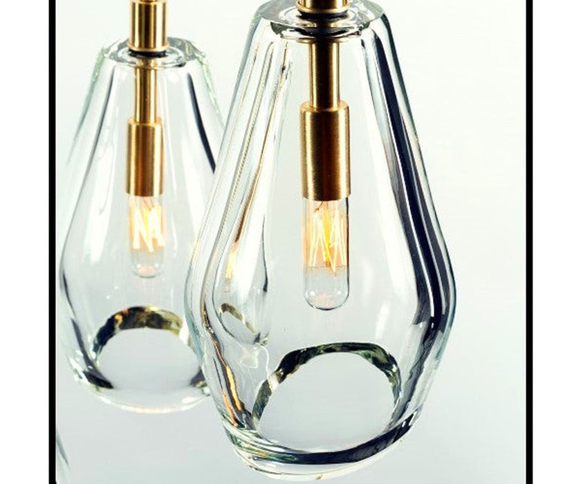 High end Muse Round Chandelier by Zia Priven Casa Design