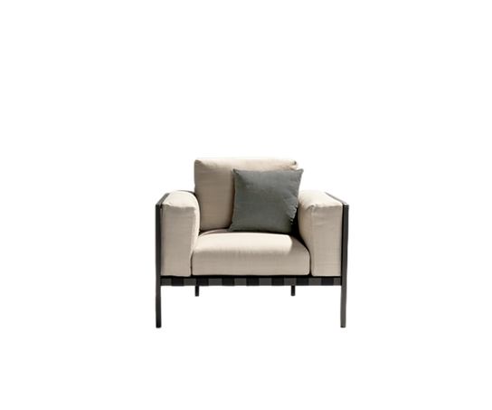 Contemporary Natal Alu Lounge Chair by Tribù | Casa Design Group