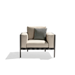 Contemporary Natal Alu Lounge Chair by Tribù | Casa Design Group