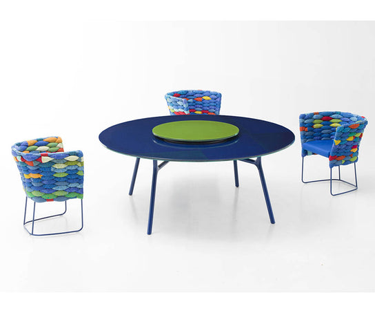 Modern Nesso Outdoor Dining Table by Paola Lenti Luxury Outdoor Furniture Casa Design Group