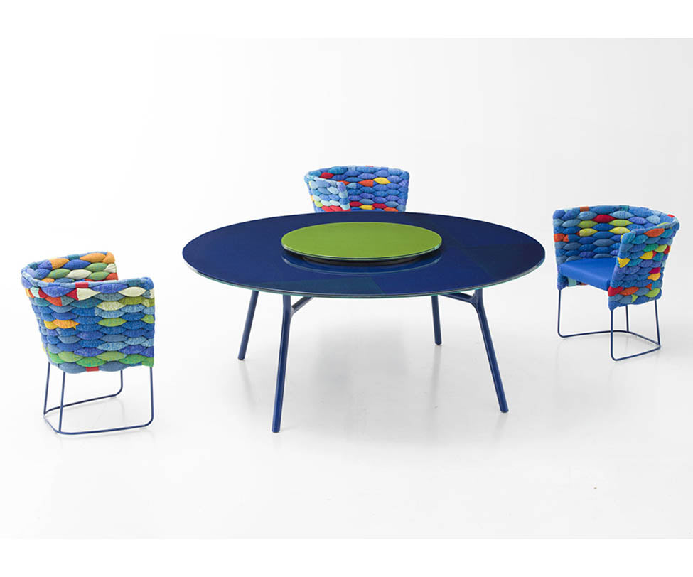 Modern Nesso Outdoor Dining Table by Paola Lenti Luxury Outdoor Furniture Casa Design Group