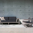Modern Network 120 Outdoor Teak Sofa by Roda | Casa Design Group