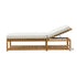 Stylish Teak Network 142 Outdoor Sunlounger by Roda | Casa Design Group