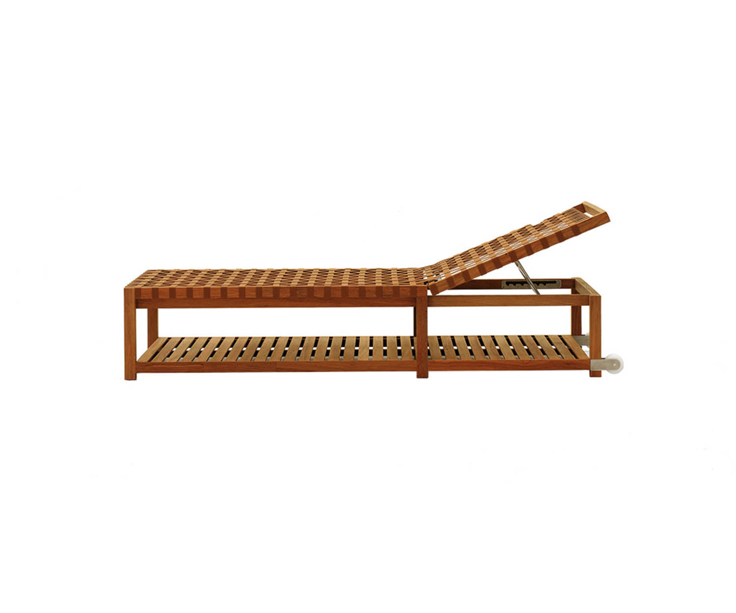 Stylish Teak Network 142 Outdoor Sunlounger by Roda | Casa Design Group