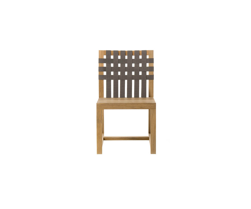 Luxury Teak Frame Network 149 Outdoor Dining Chair by Roda | Casa Design Group