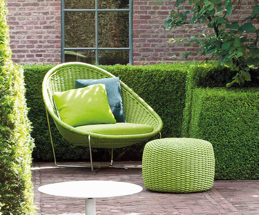 Modern Nido Outdoor Lounge Chair by Paola Lenti Stylish and Comfortable Seating Casa Design Group
